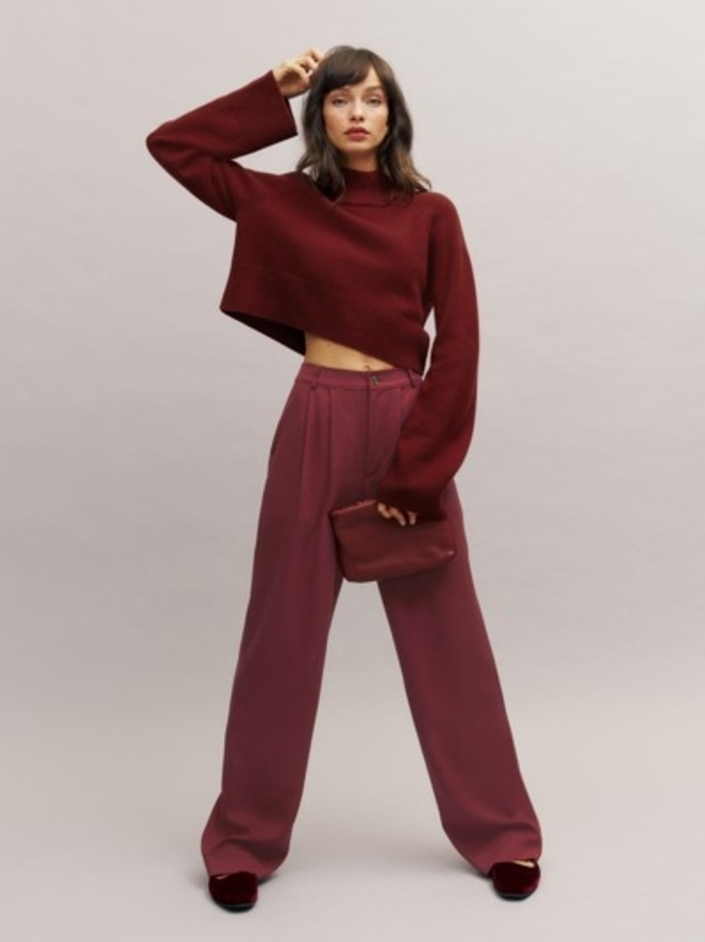 Reformation Mason Pant - Chianti